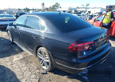 2017 Volkswagen Passat 1.8T R-Line from USA, damaged, VIN 1VWDT7A37HC080155